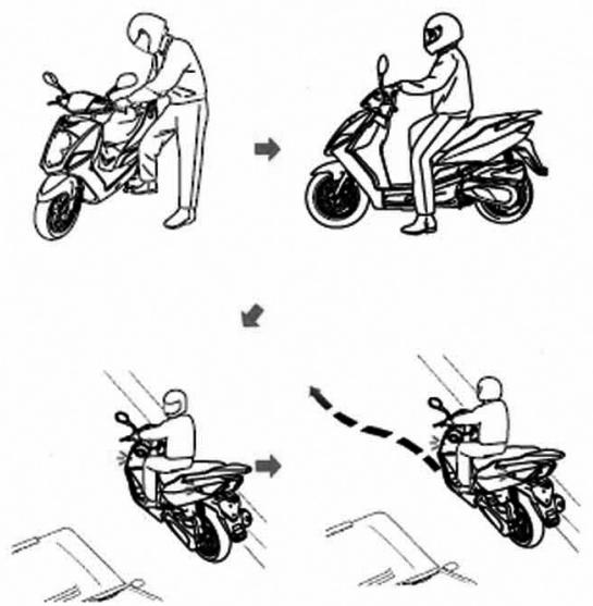 DAELIM S1 125 - ATTENTION - 1