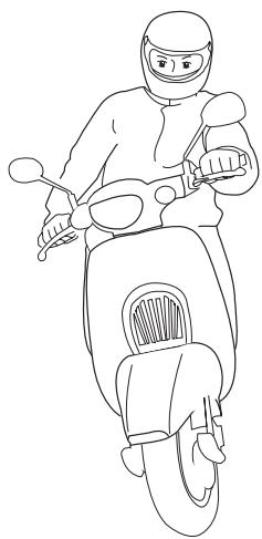 DAELIM SC125 - < POSITION EXCENTRÉE > - 1