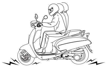 DAELIM SC125 - ATTENTION - 1