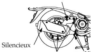 DAELIM SL125 - "DEMONTAGE DE LA ROUE ARRIERE" - 1