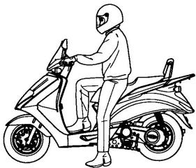 DAELIM SL125 - ATTENTION - 1