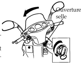 DAELIM SL125 - FERMETURE DE LA SELLE - 1