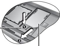 BENQ S700 - Insertion d'une carte SIM - 6