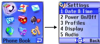 BENQ S660C - Access through number shortcuts - 2
