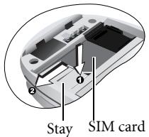 BENQ S660C - Inserting a SIM Card - 6