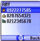 BENQ S660C - Setting Phone Number Shortcuts - 3