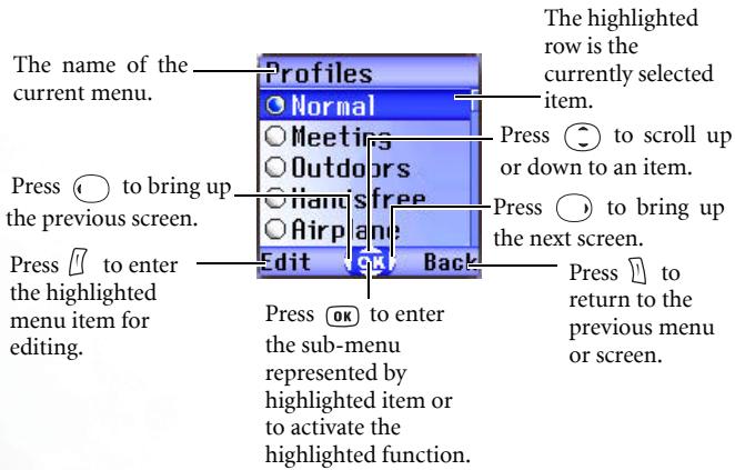 BENQ S660C - Sub-menus - 1