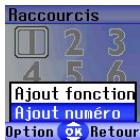 BENQ S680C - Définition de raccourcis pour les numérios de téléphone - 1