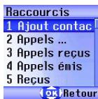 BENQ S680C - Définition de raccourcis pour les fonctions - 9