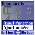 BENQ S680C - Définition de raccourcis pour les fonctions - 2