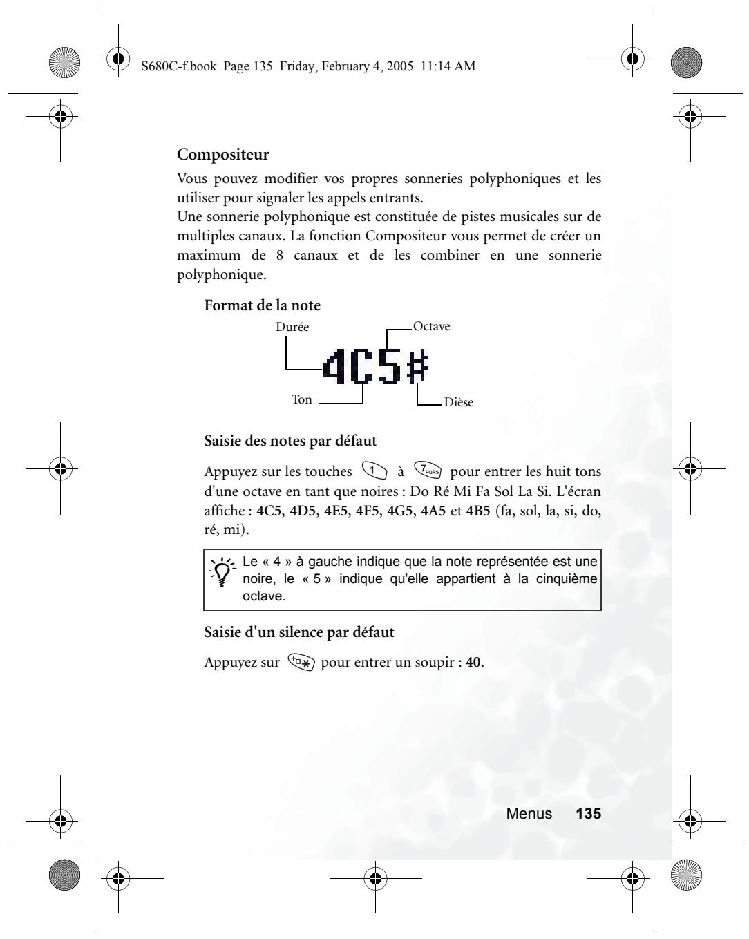 BENQ S680C - Mes sonneries - 16