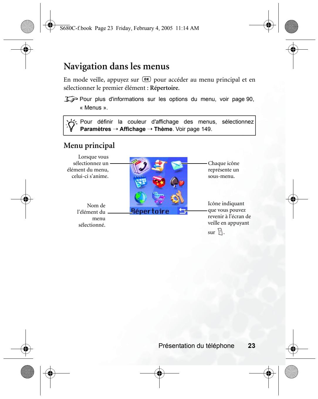 BENQ S680C - Touches de fonction - 24