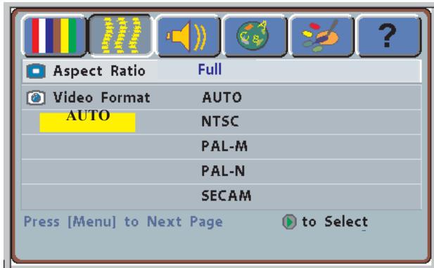 BENQ 46W - Pages de fonctions OSD : - 4