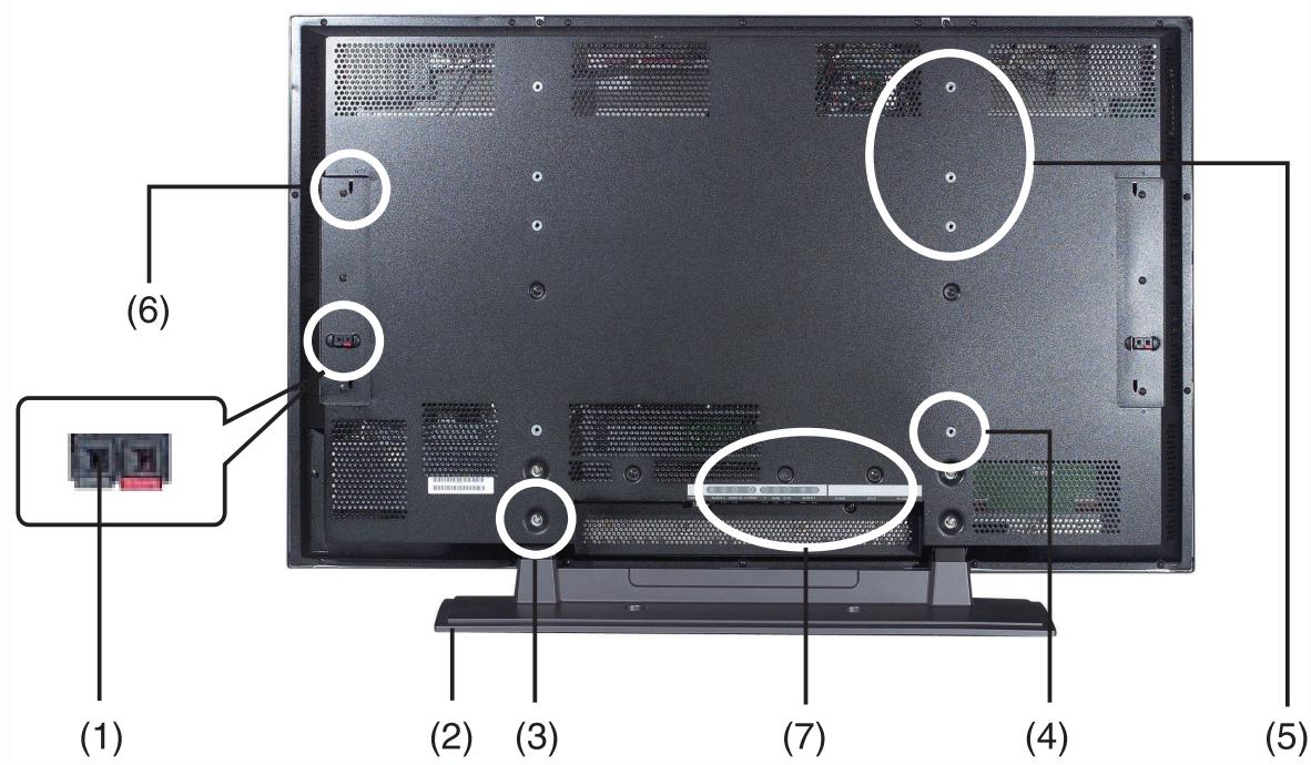 BENQ 46W - Vue arrête : - 1