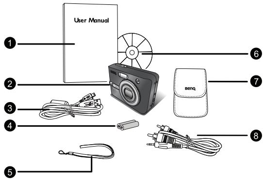 BENQ C1000 - Vérification du contentu du paquet - 1