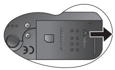 BENQ C1000 - Inséorer une Carte Mémoire - 1