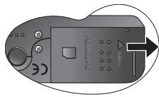 BENQ C1000 - InsérER les piles - 1