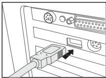 BENQ C530 - Etape 1: Connecter l'appareil photo numérique à votre ordinaireur - 2