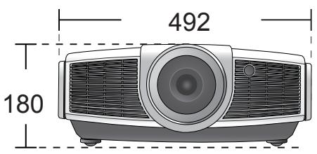 BENQ CP120C - Dimensions - 1