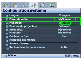 BENQ CP120C - Utilisation des menus à l'écran - 1