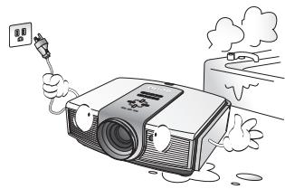 BENQ CP120C - Consignes de sécurité importantes - 9