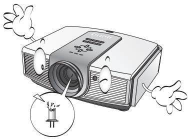 BENQ CP120C - Consignes de sécurité importantes - 11