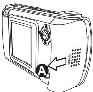 BENQ E41 - Inséorer une Carte Mémoire SD - 1