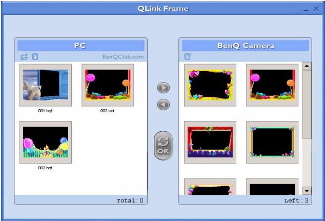 BENQ E41 - Utiliser QLink Frame - 1