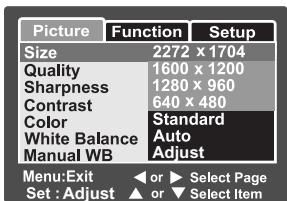 BENQ E43 - Menu Image - 1