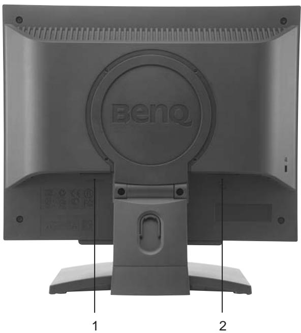 BENQ FP51G - Présentation du moniteur - 2