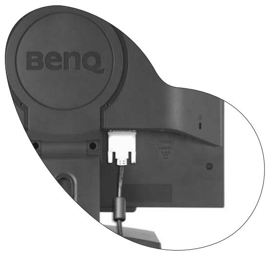 BENQ T905+ - Installation matérielle du moniteur - 8