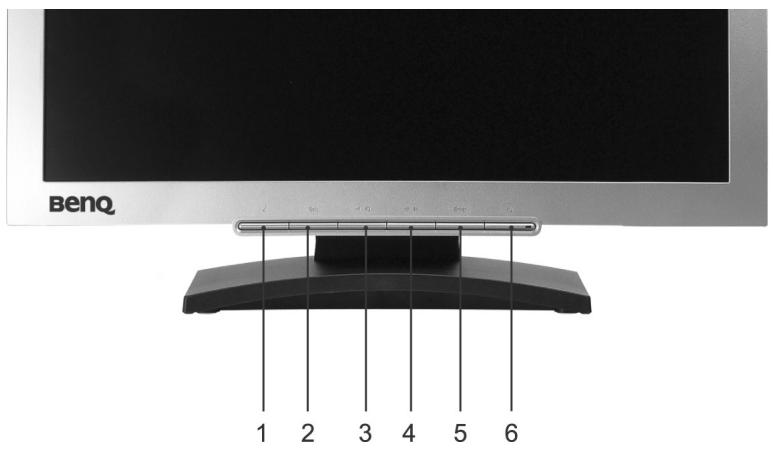 BENQ T905+ - Réglage du moniteur - 1