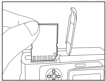 BENQ C50 - Chargement d'une Carte mémoire SD : - 1