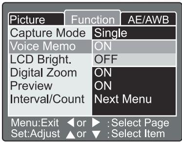 BENQ C50 - ■ Mémo audio - 1