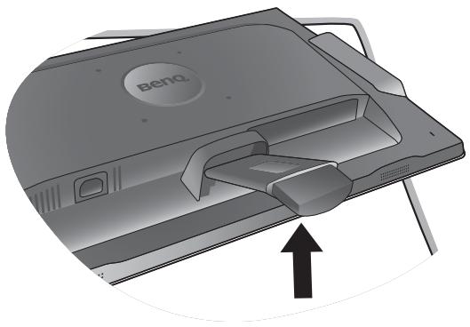 BENQ E2220HDP - Fixez la base du monitreur. - 1