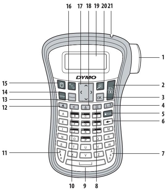 DYMO LABELMANAGER 120P - Entretien de la vente étiqueteuse 29 - 1