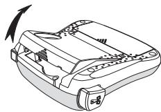 DYMO LABELMANAGER 210D - Pour insérer la cassette - 1