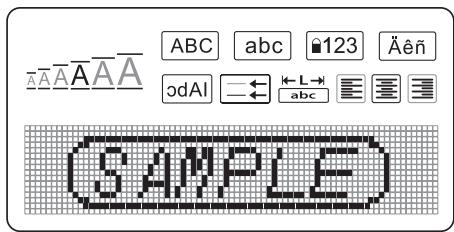 DYMO LABELMANAGER 210D - Écran LCD - 1