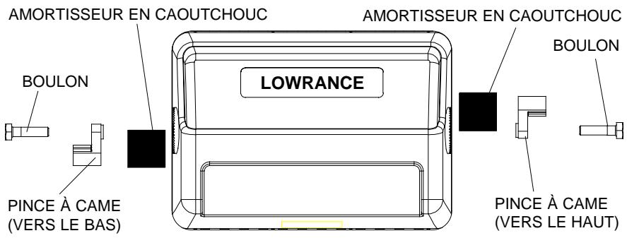 LOWRANCE GLOBALMAP 2000 - Montage: montage dans le tableau de bord - 2