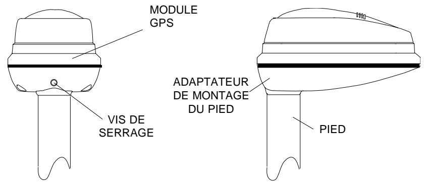 LOWRANCE GLOBALMAP 2000 - Montage sur pied - 1