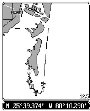 LOWRANCE GLOBALMAP 2000 - Annulation de la navigation - 1