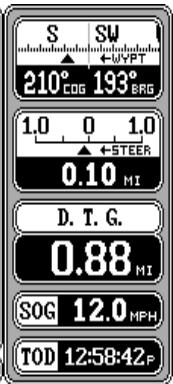 LOWRANCE GLOBALMAP 2000 - Centrage de CARTE - 8