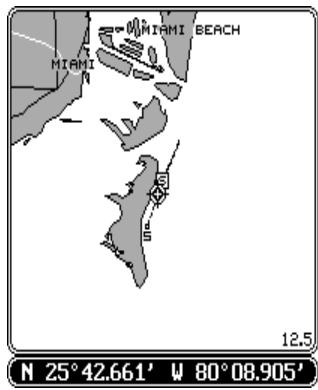 LOWRANCE GLOBALMAP 2000 - Écran de CARTES - 6