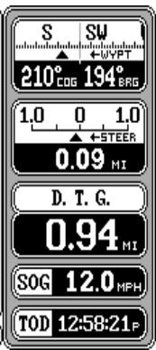 LOWRANCE GLOBALMAP 2000 - Centrage de CARTE - 6