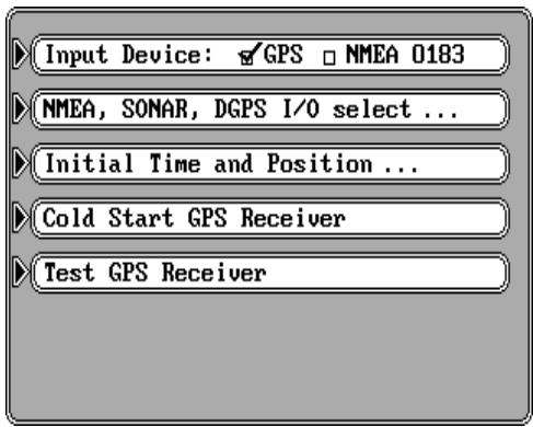LOWRANCE GLOBALMAP 2000 - Mise en MARCHE: initialisation et entree-sortie - 1