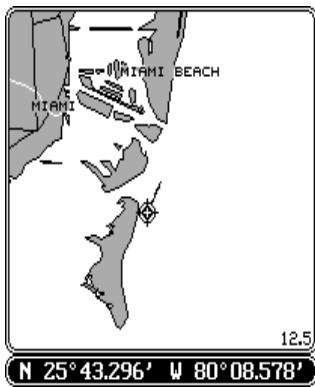 LOWRANCE GLOBALMAP 2000 - Écran de CARTES - 1