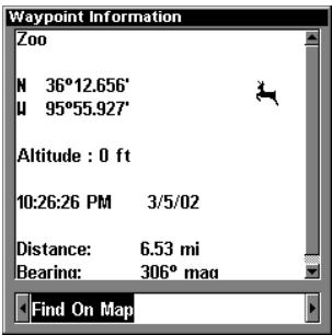 LOWRANCE GLOBALMAP 2400 - Trouver un répertoire de balisage - 7