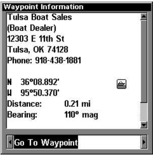LOWRANCE GLOBALMAP 2400 - Trouvez une adresse - 10