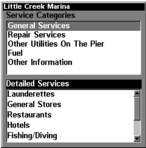 LOWRANCE GLOBALMAP 2400 - Information de port - 3