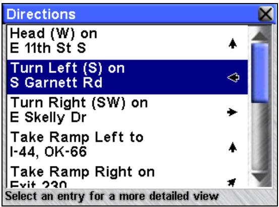 LOWRANCE IWAY 500C - Listedes Directions - 1